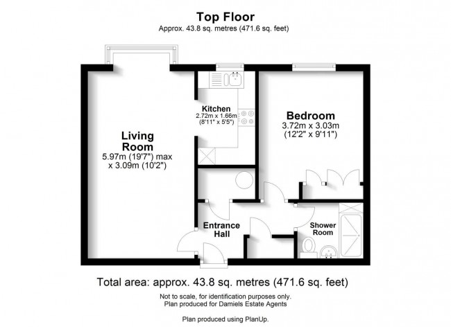 Floorplan for Marlborough Road, St Albans