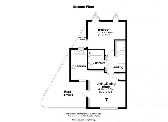 Floorplan for Montague Close, St Albans