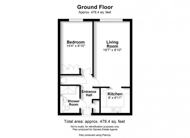 Floorplan for Marlborough Road, St. Albans