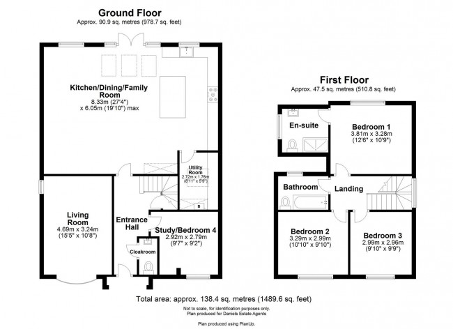 Floorplan for Guildford Road, St Albans