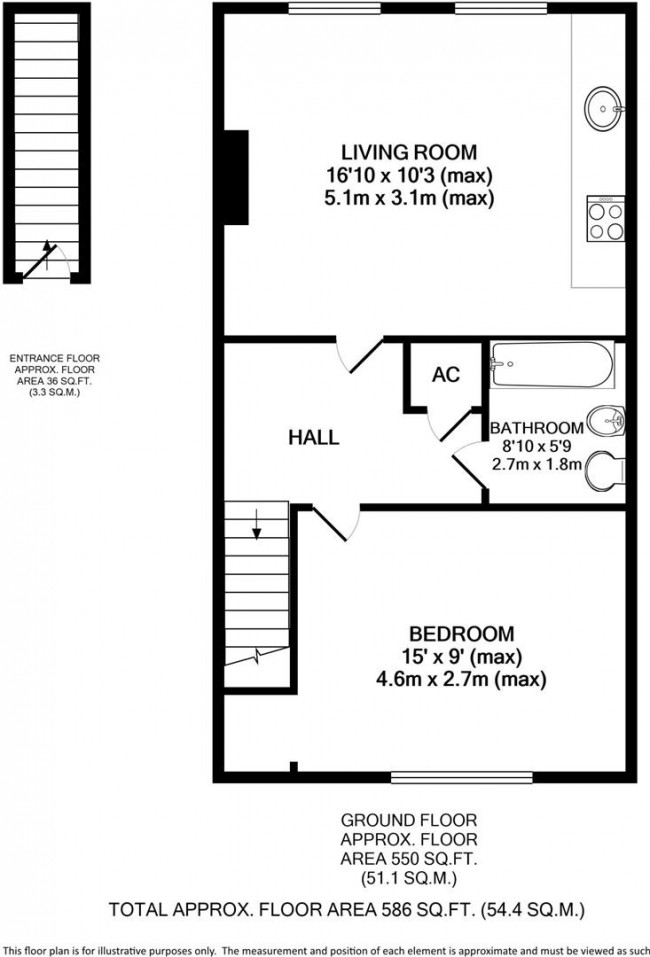 Floorplan for 15 London Road, St. Albans