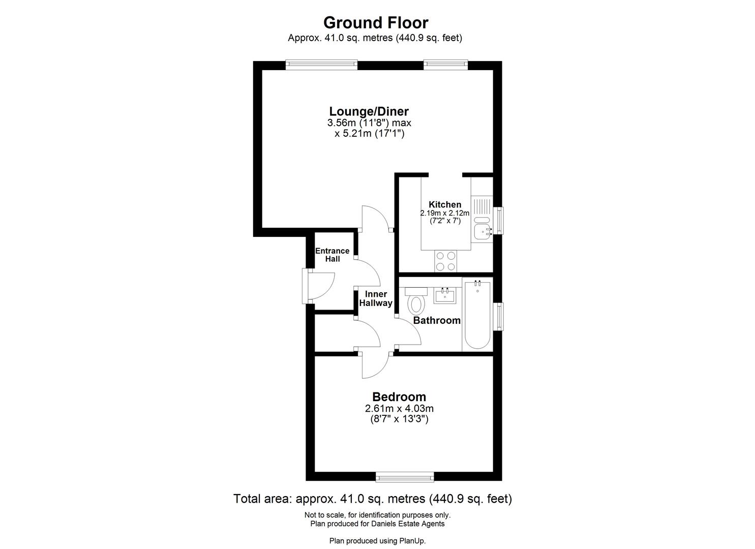 Floorplan for Twyford Road, St Albans, Hertfordshire