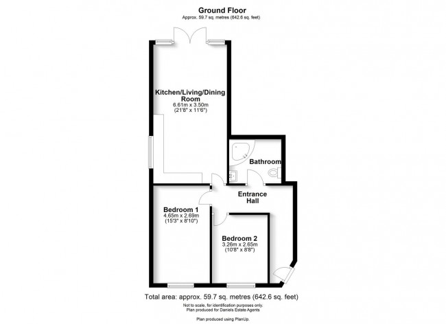 Floorplan for 42 Park Street, St. Albans