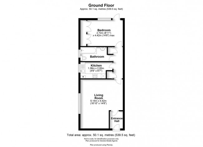 Floorplan for Abbots Park, London Road, St Albans