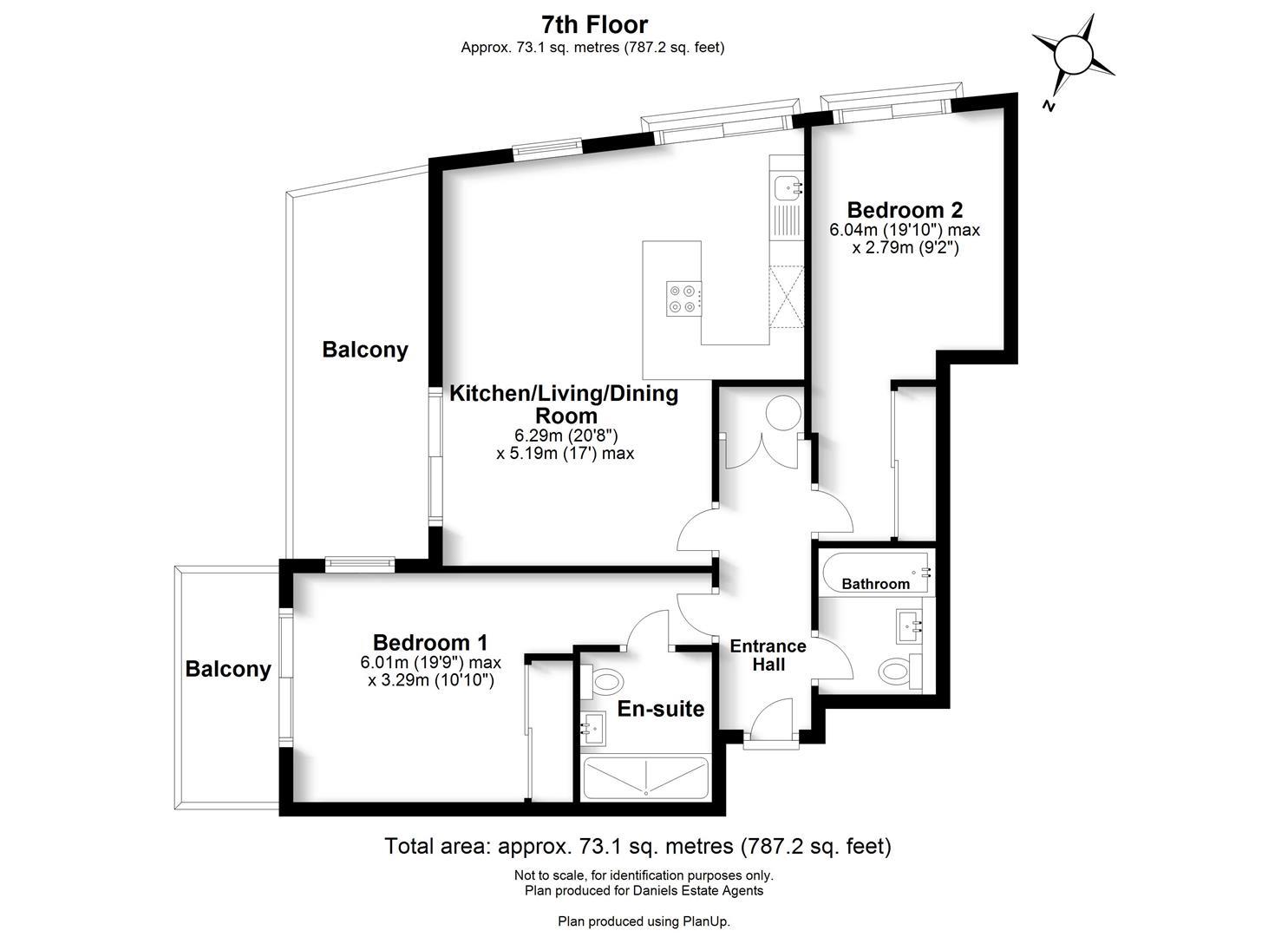 Floorplan for Charrington Place, St Albans