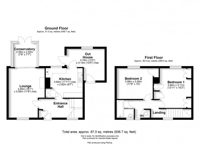 Floorplan for Sparrowswick Ride, St. Albans