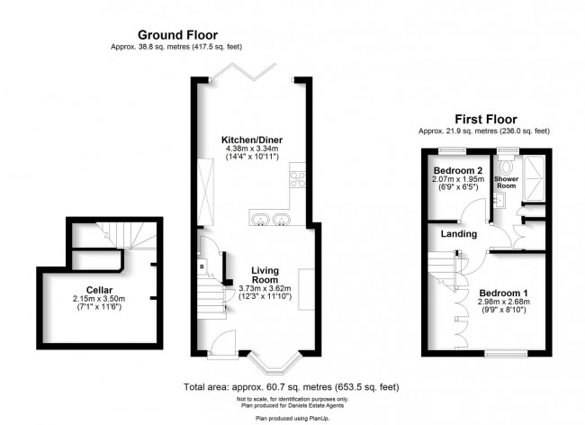 Floorplan for Old London Road, St. Albans