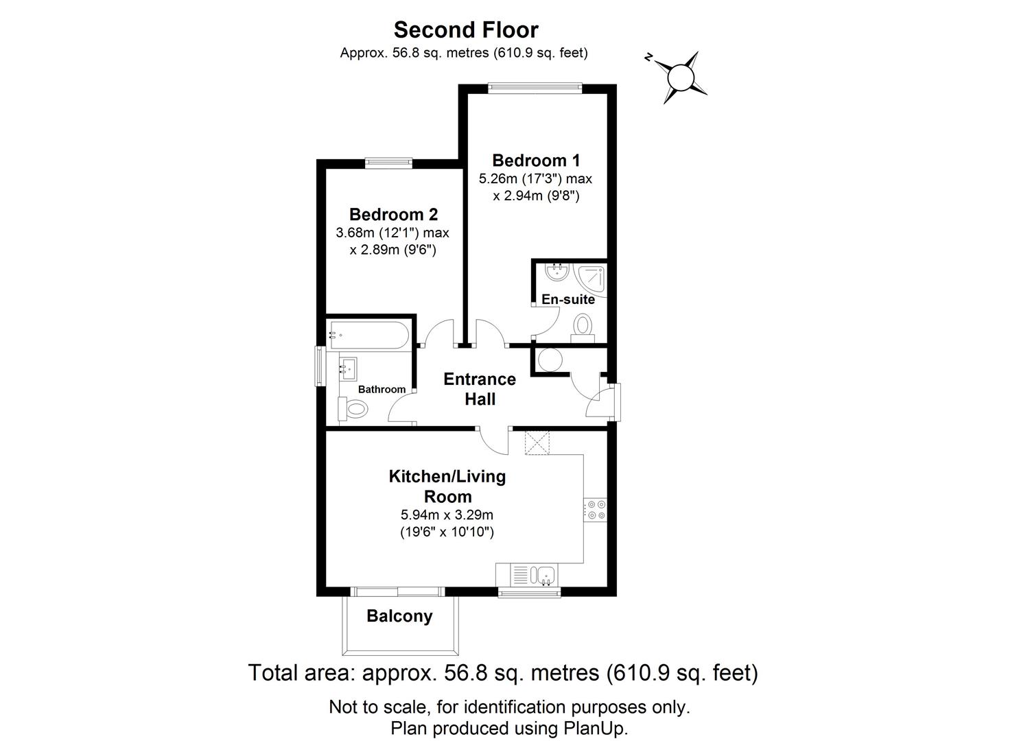 Floorplan for 15 Sandridge Park, St Albans