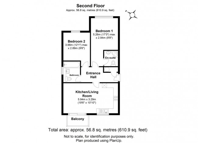 Floorplan for 15 Sandridge Park, St Albans