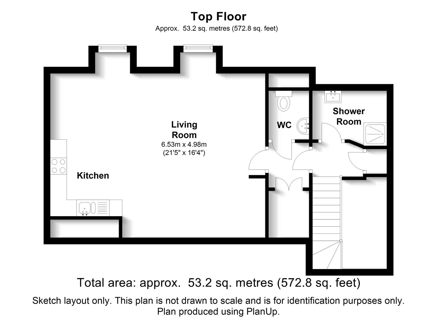 Floorplan for Forest View, 35 High Street, Sandridge, ST ALBANS