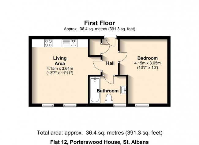 Floorplan for Porters Wood, St Albans