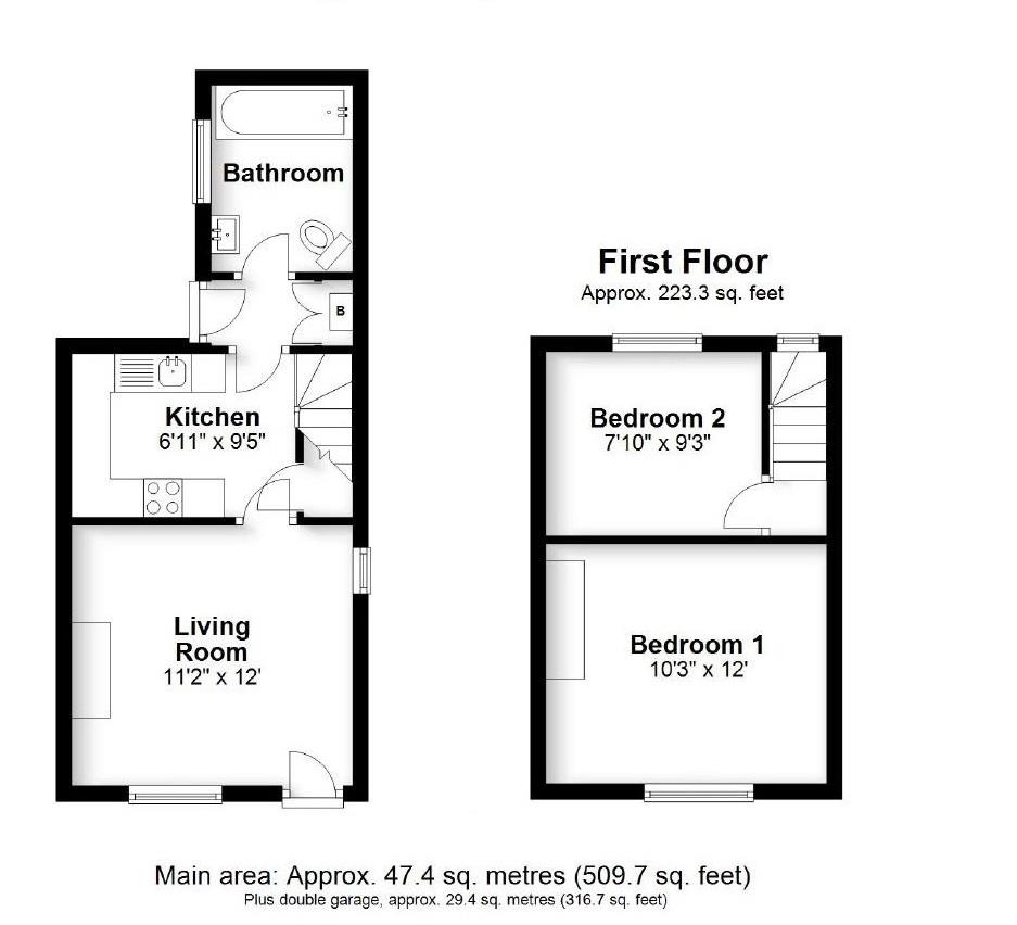 Floorplan for The Hill, Wheathampstead