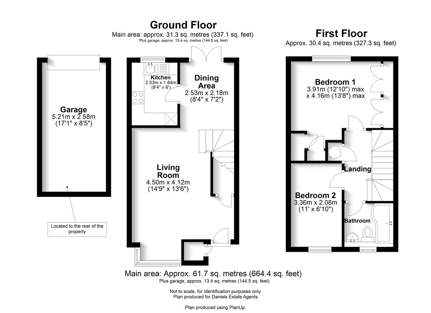 Floorplan for De Tany Court, St Albans