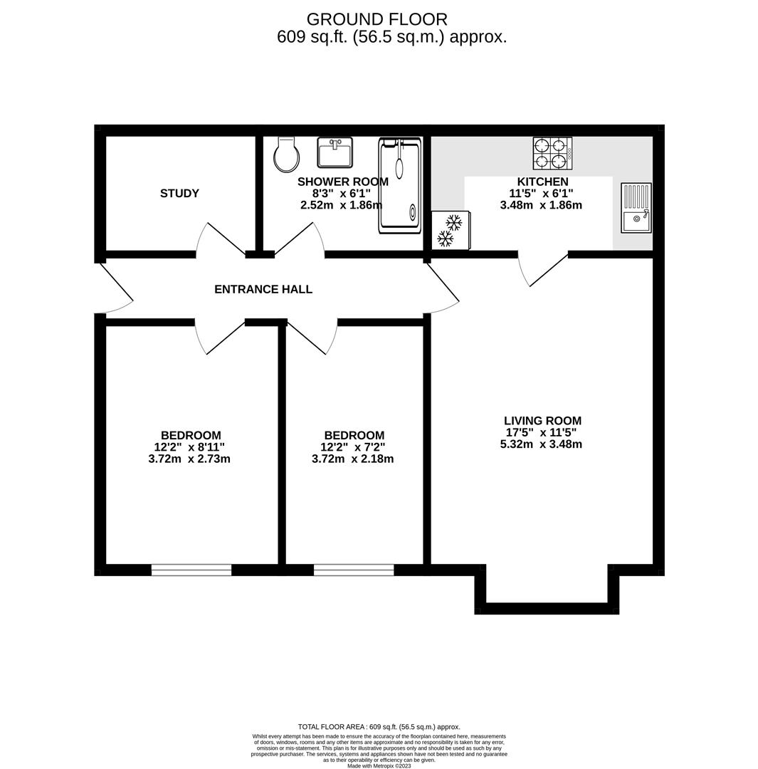 Floorplan for Lime Tree Place, St. Albans