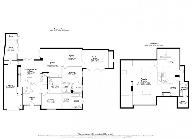 Floorplan for Burston Drive, Park Street, St. Albans