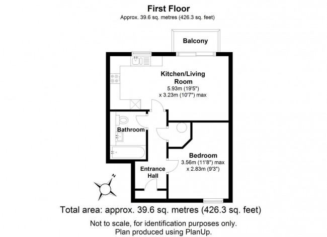 Floorplan for 15 Sandridge Park, St Albans