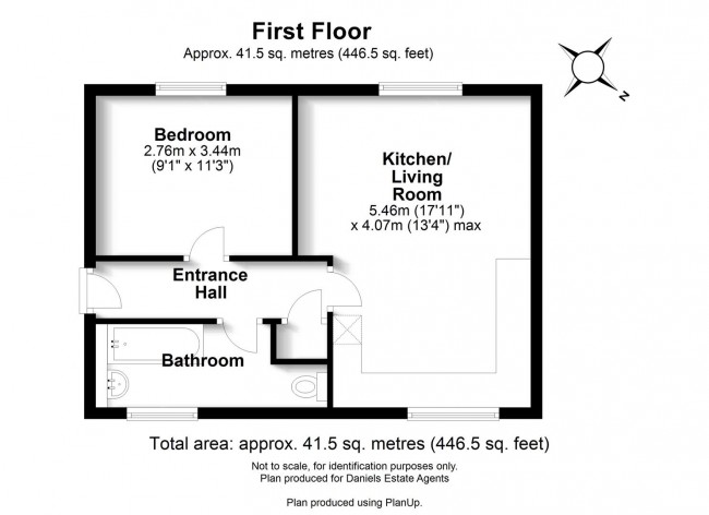 Floorplan for Cottonmill Lane, St Albans