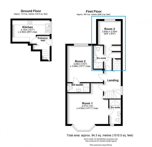 Floorplan for Hatfield Road, St. Albans