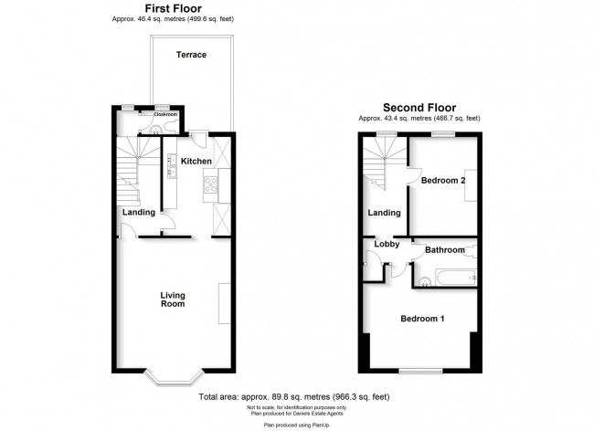 Floorplan for London Road, St. Albans