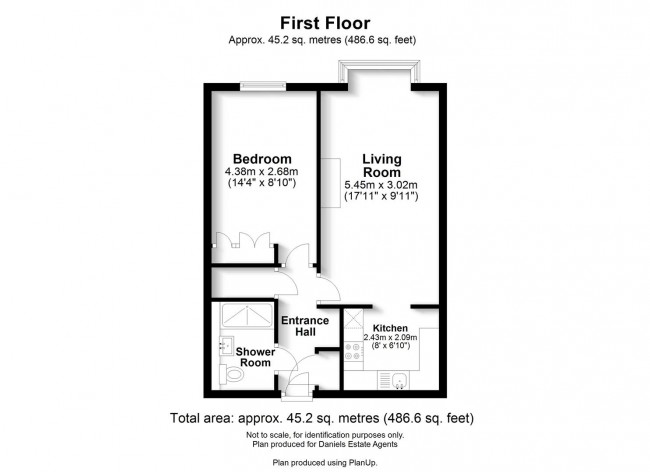 Floorplan for Marlborough Road, St. Albans