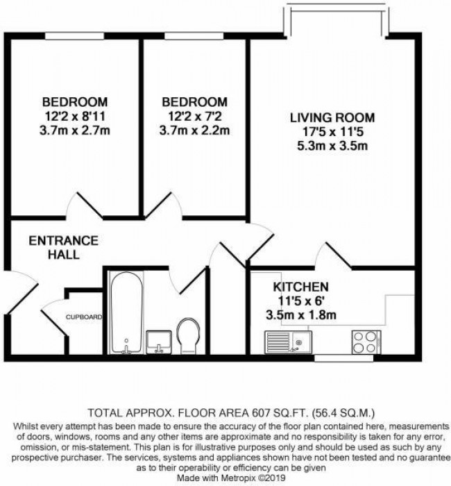 Floorplan for Lime Tree Place, St Albans