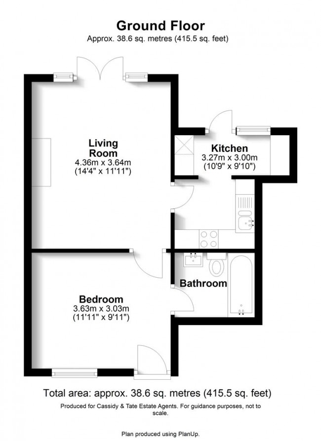 Floorplan for 11 Prospect Road, St Albans