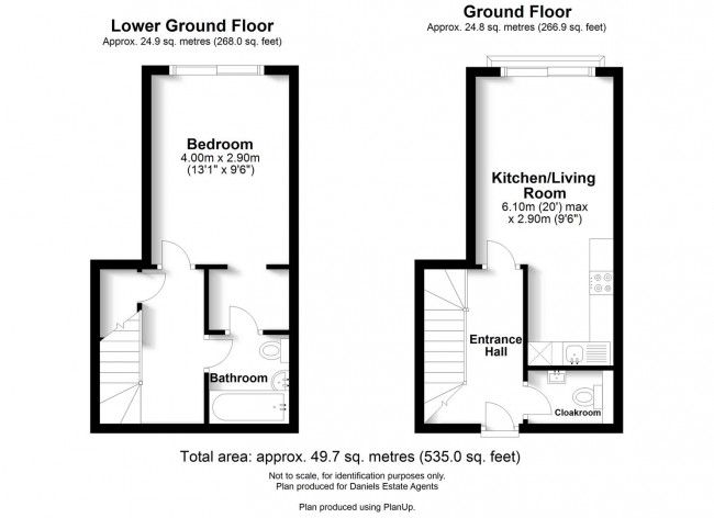 Floorplan for Priory Court Old London Road St Albans Hertfordshire