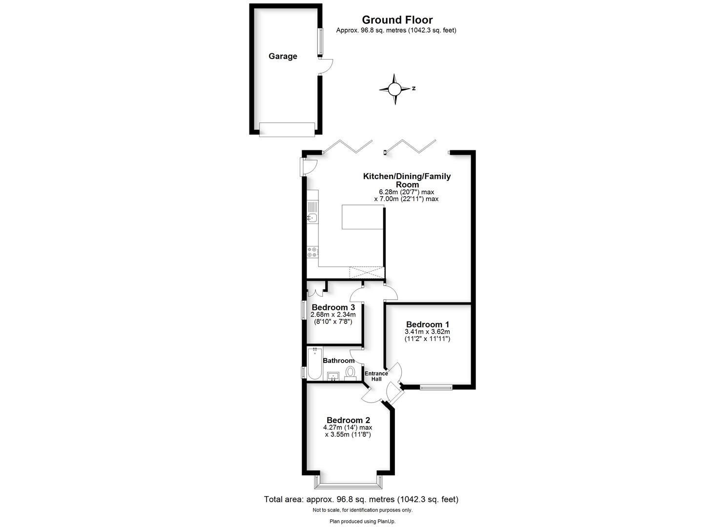 Floorplan for Longacres, St Albans