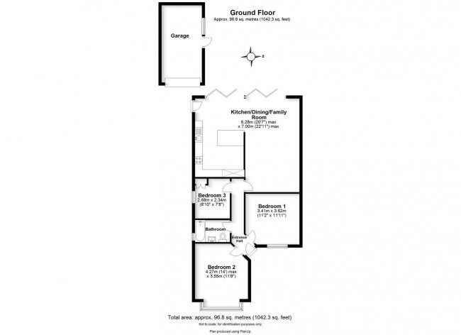 Floorplan for Longacres, St Albans