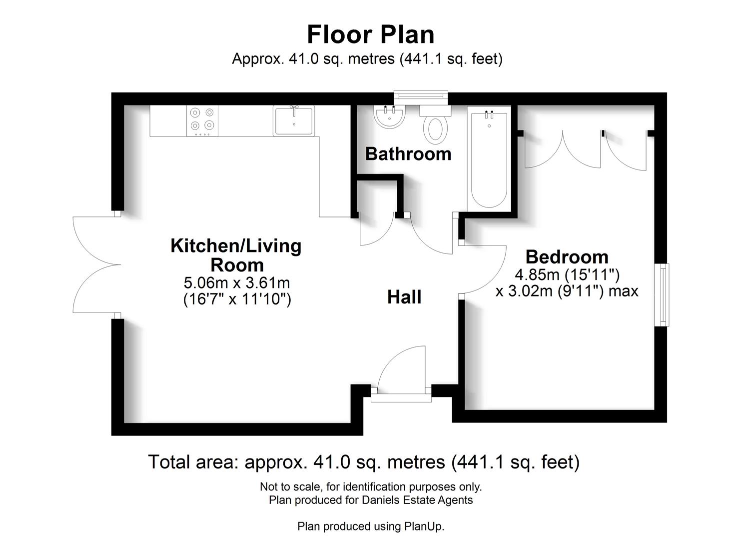 Floorplan for Hatfield Road, St Albans